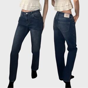 True Religion Vintage Y2K Sarah High-Rise Straight Jeans - Size 28